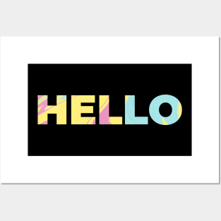 HELLO COLOR#7 Posters and Art